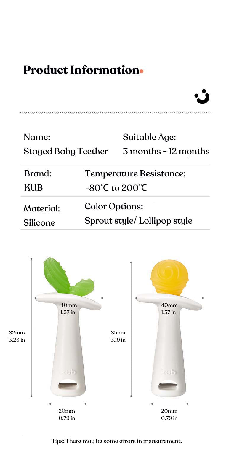 Sprout - Staged Baby Teether
