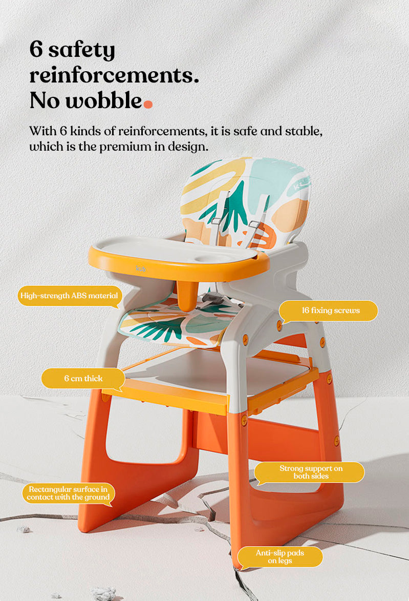 Multifunctional Combinable High Chair