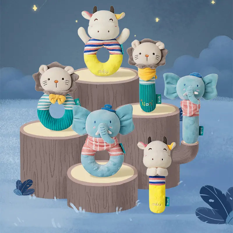 Baby Handbell Rattle Toy