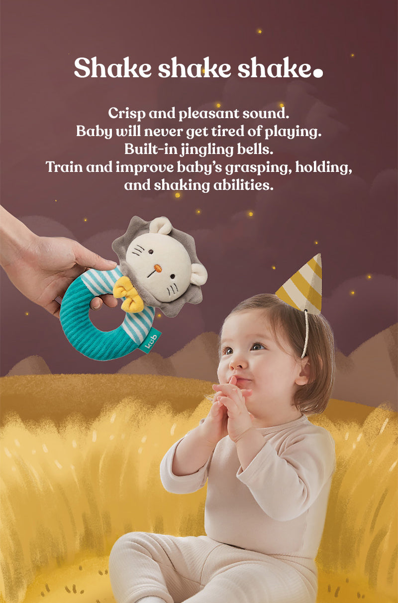 Baby Handbell Rattle Toy