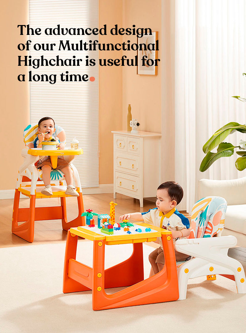 Multifunctional Combinable High Chair