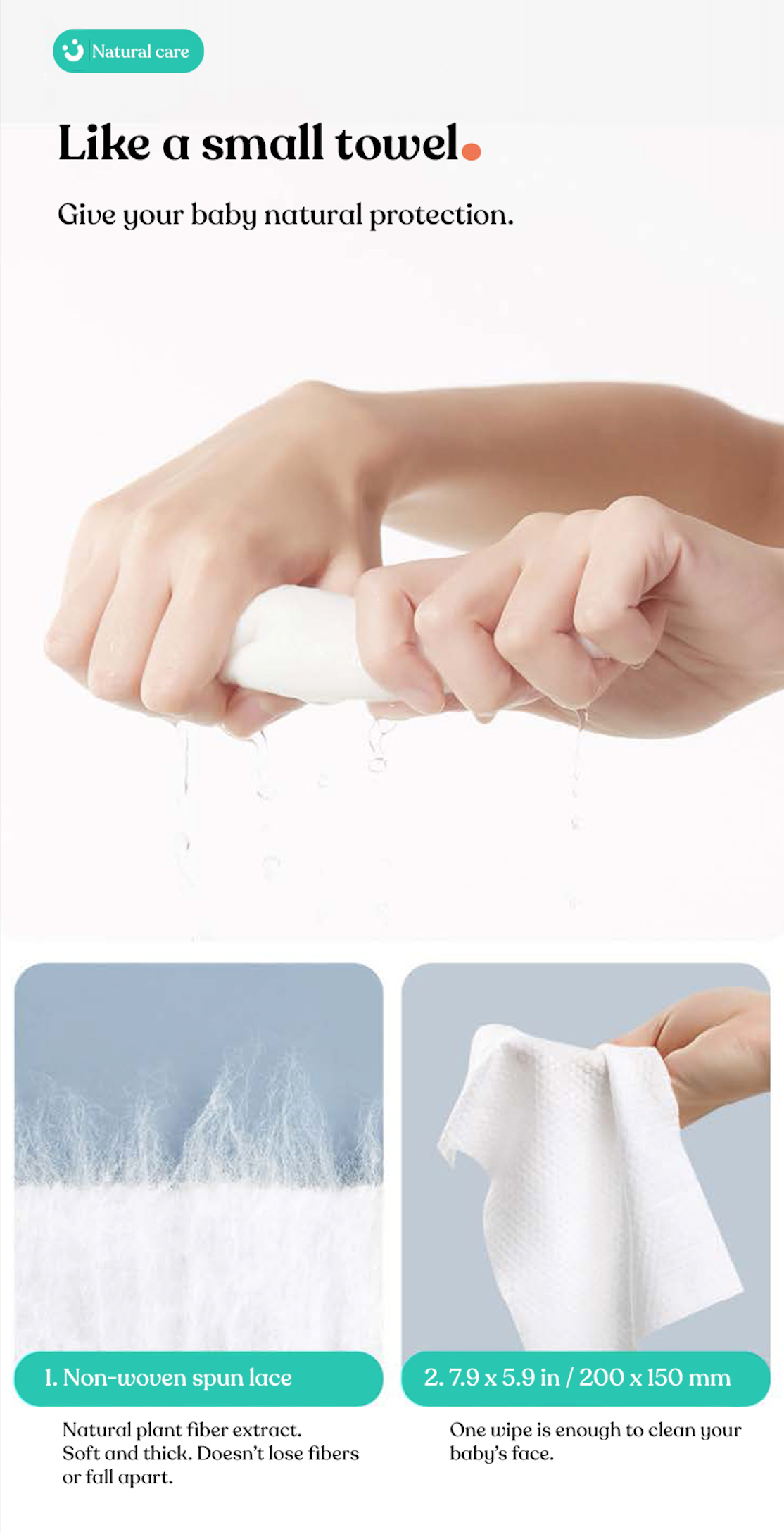 Wet Wipes | 80 Wipes Pack