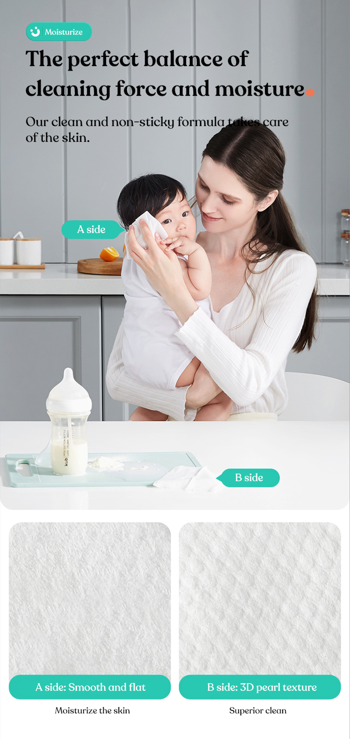 Wet Wipes | 80 Wipes Pack