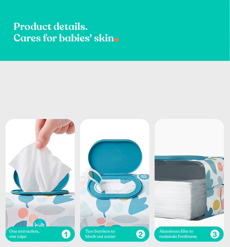 Wet Wipes | 80 Wipes Pack