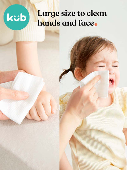 KUB Dry Wipes (100 Wipes/Pack)