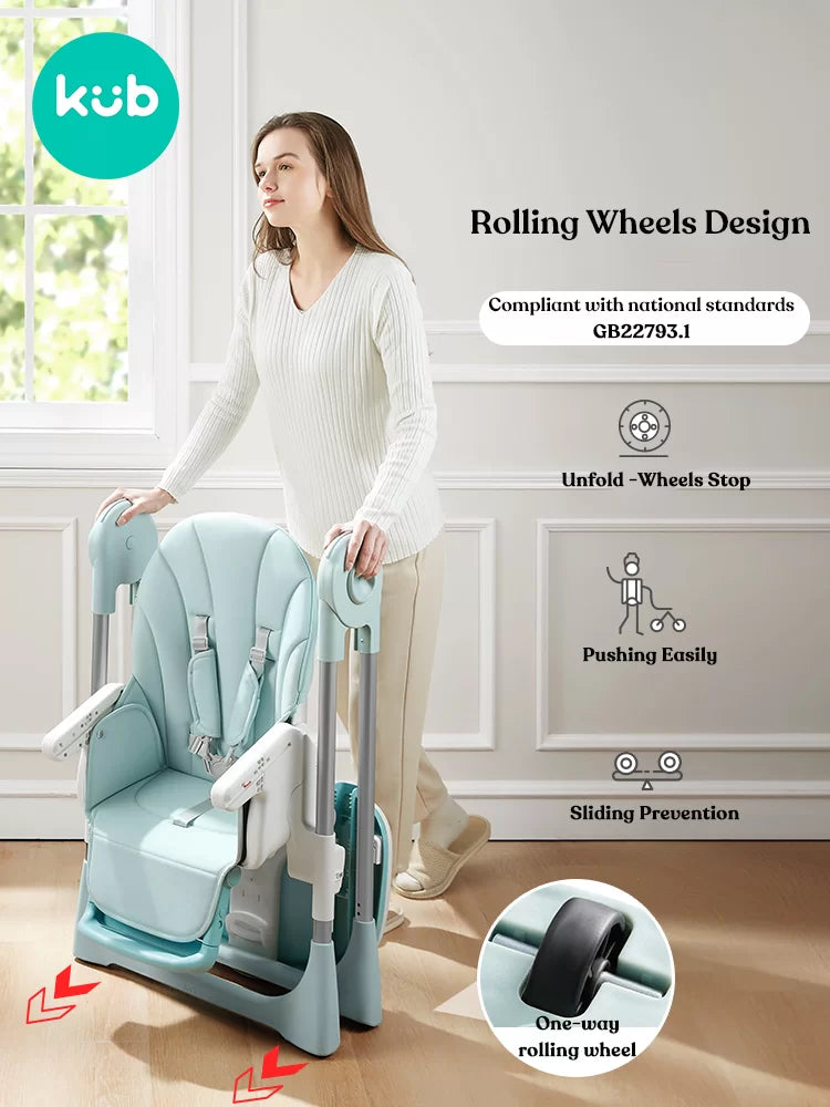 Nora Foldable Highchair (Widened)