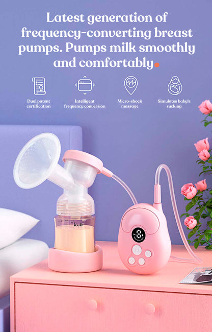 Electric Breast Pump (Grey)