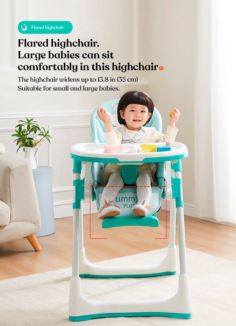 Nora Foldable Highchair (Widened)