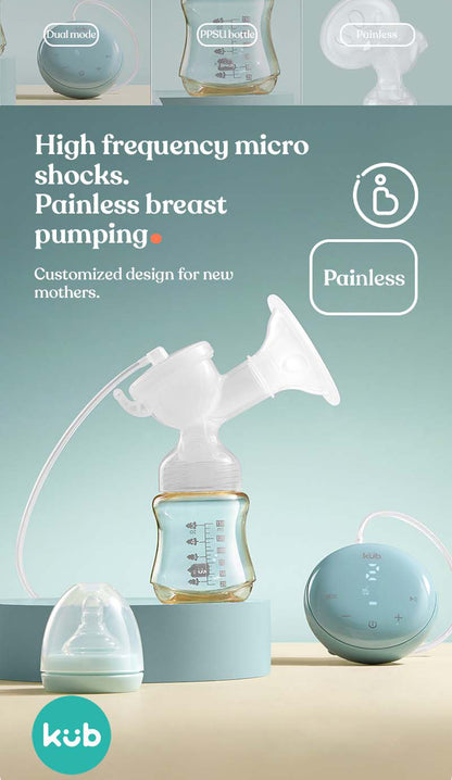 Hands Free Electric Breast Pump (Blue)