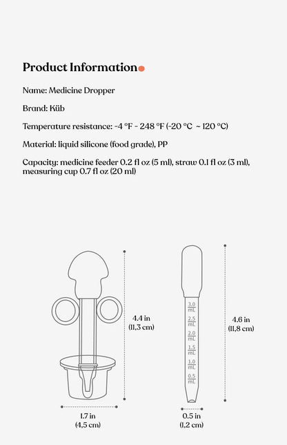 Oral Medicine Feeder Set