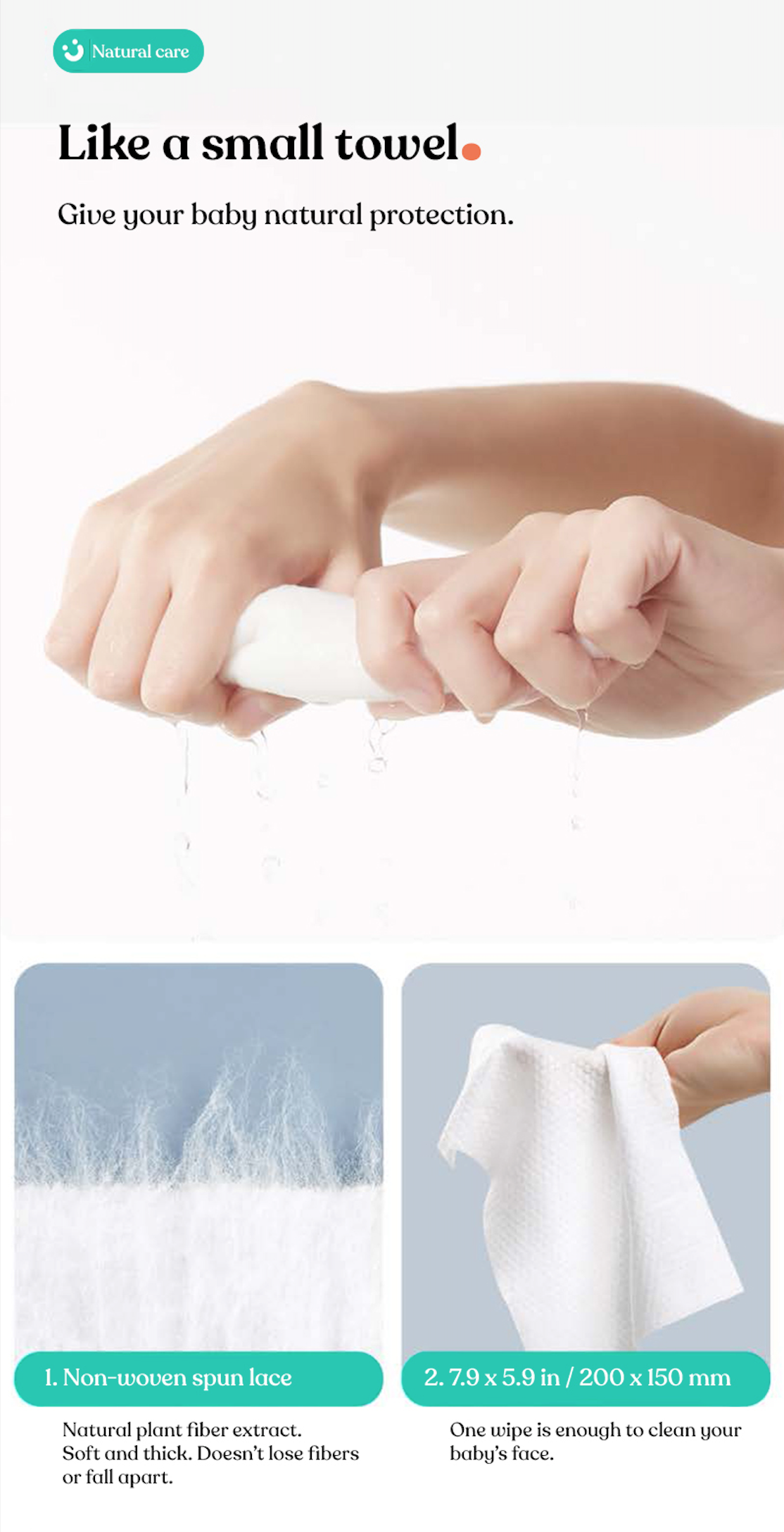 Wet Wipes | 20 Wipes Pack